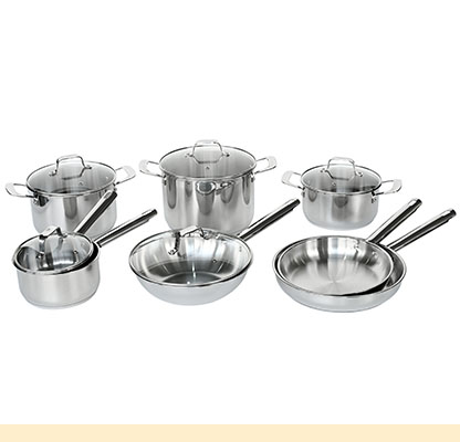 Edestahl-kochgeschirr-Set